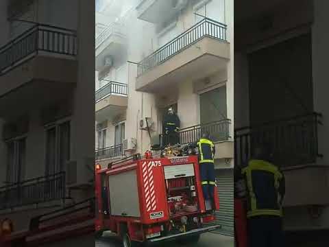 Φωτιά σε διαμέρισμα στην Ξάνθη - Συναγερμός στην Πυροσβεστική