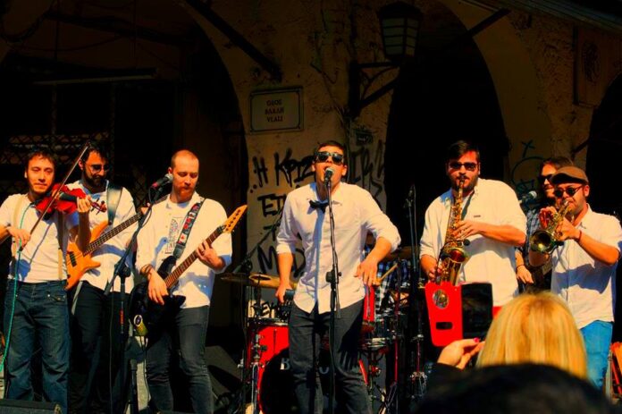 Οι Coconaut Rockers live στο stage του Nostos στην Ξάνθη