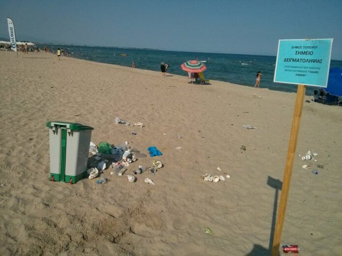 Γεμάτες σκουπίδια παραλίες στην Ξάνθη - Ασυνείδητοι λουόμενοι ξαναχτυπούν (-ΦΩΤΟ)