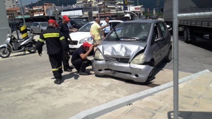Σοβαρό τροχαίο ατύχημα στην ανατολική είσοδο της Ξάνθης
