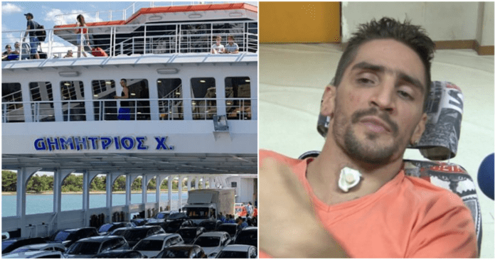 Εξοργιστικό: «Παγιδεύτηκε» με το αναπηρικό του αμαξίδιο στο πλοίο για Θάσο