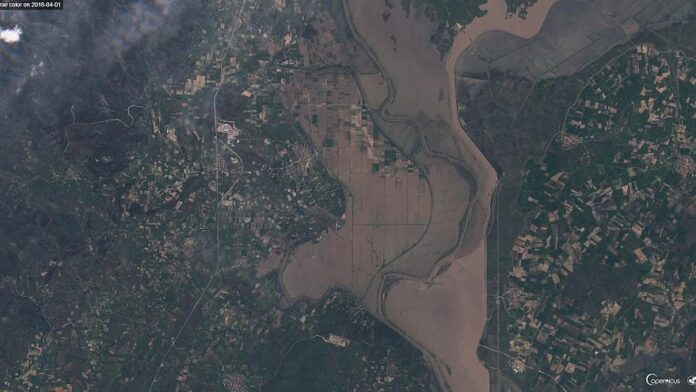 Έβρος: Οι πλημμύρες από τον δορυφόρο