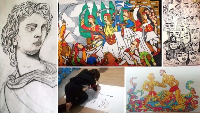 Ξάνθη: Η ζωγραφιά ενός 11χρονου έγινε γραμματόσημο των ΕΛΤΑ