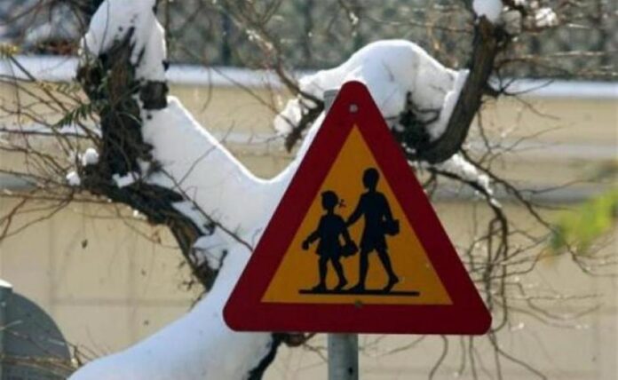 Κλειστά τα σχολεία σε όλη την Ξάνθη την Τρίτη λόγω παγετού
