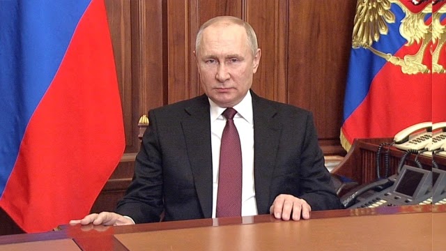 Ο Πούτιν απειλεί τις χώρες που στέλνουν στρατιωτικό εξοπλισμό στην Ουκρανία