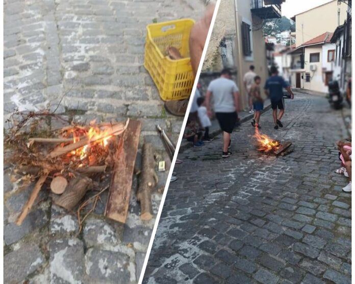 Ξάνθη: Άναψαν φωτιές για το έθιμο του Άη Γιάννη του Κλήδονα