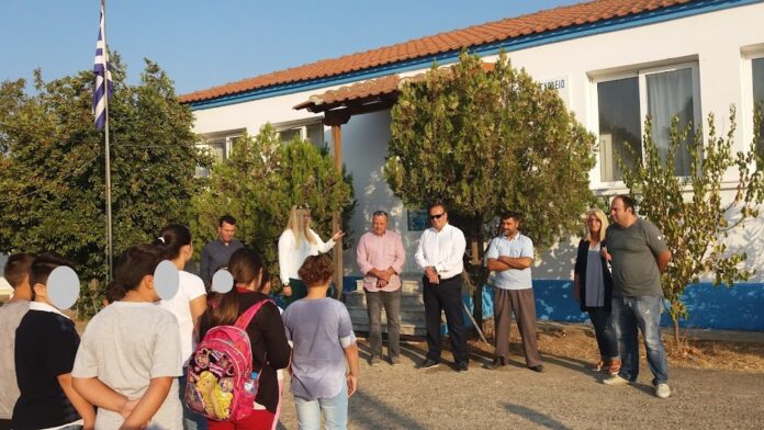 Σε Ζηλωτή και Π. Εράσμιο ο Δήμαρχος Τοπείρου - Επισκέφθηκε τα σχολεία της περιοχής