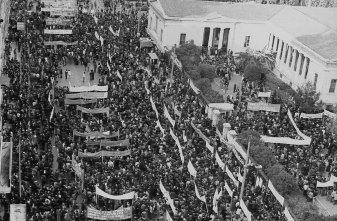Σαράντα έξι χρόνια από την εξέγερση των φοιτητών στο Πολυτεχνείο