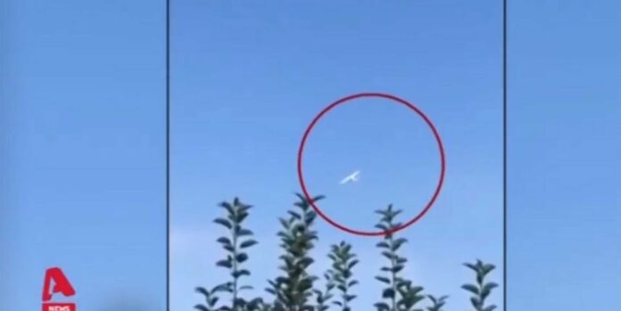 Βίντεο ντοκουμέντο από το αεροσκάφος που έπεσε στις Σέρρες