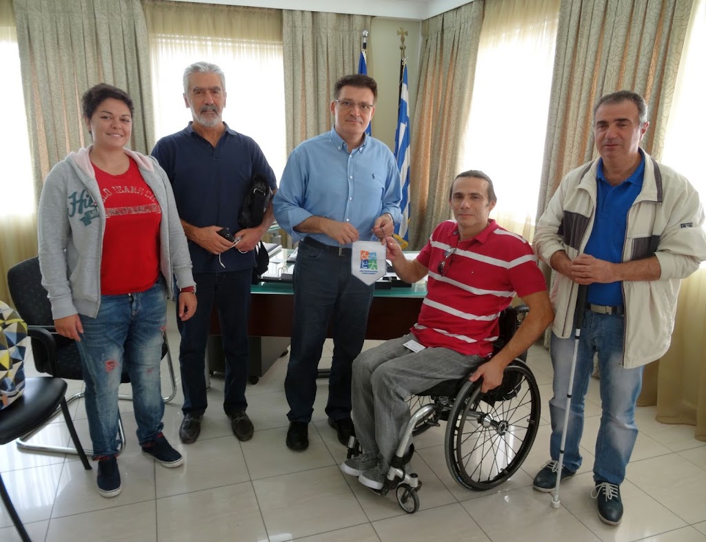 Ο Γ.Γ. της Ομοσπονδίας Ατόμων με Αναπηρία στον Έβρο – Συνάντηση με Πέτροβιτς για τα προβλήματα