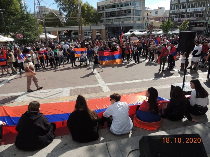 Μουσικό μήνυμα ειρήνης από την πλατεία της Ξάνθης για την Αρμενία