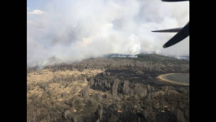 Αύξηση ραδιενέργειας κοντά στο Τσερνόμπιλ εξαιτίας δασικής πυρκαγιάς