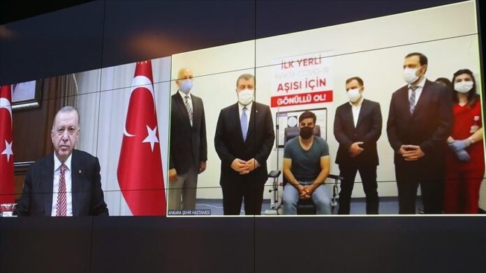 Turkovac: Ο Ερντογάν ανακοίνωσε το τουρκικό εμβόλιο κατά της Covid-19