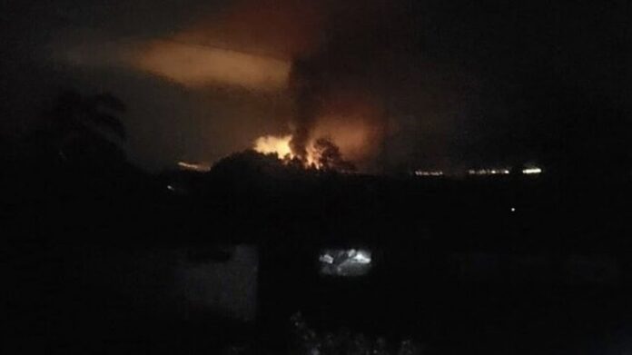 Συνεχίζονται οι εκρήξεις από την πτώση αεροσκάφους στην Καβάλα