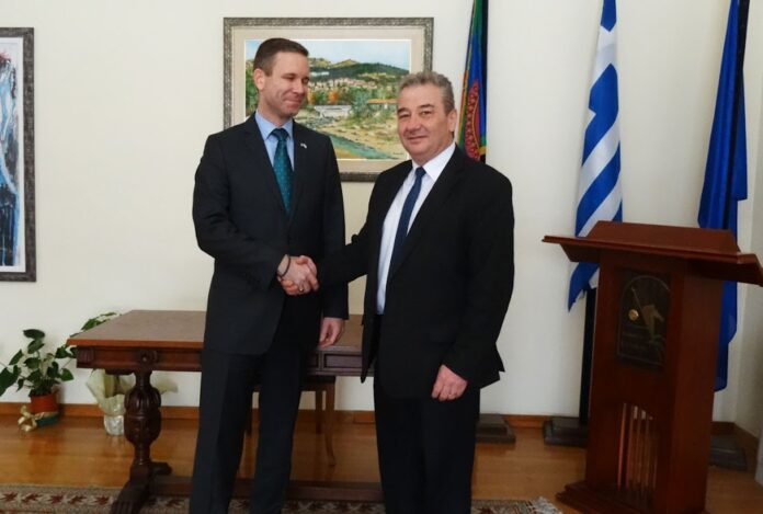 Τον Δήμαρχο Ξάνθης επισκέφθηκε ο Πρόξενος των ΗΠΑ στη Θεσσαλονίκη