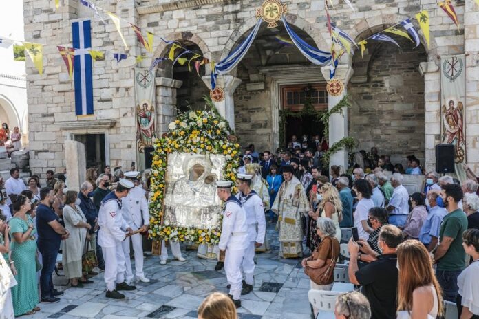 Σακελλαροπούλου: Εμείς οι Έλληνες έχουμε συνδέσει την Παναγία με τη φροντίδα για τον αδύναμο
