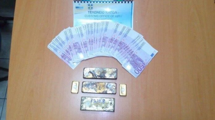 Λαθρέμπορος χρυσού συνελήφθη στους Κήπους - Εντοπίστηκε με ράβδους αξίας 120.000 ευρώ