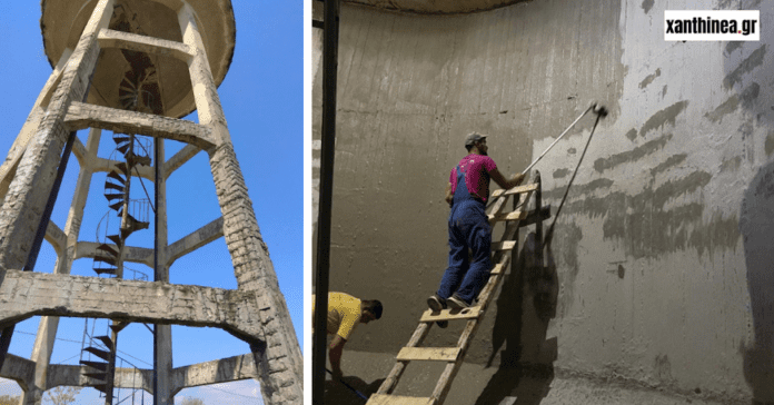 Ολοκληρώθηκε η επισκευή υδατόπυργων σε Δέκαρχο και Κεντητή