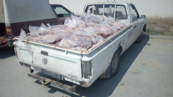 Προσπάθησαν να μεταφέρουν παράνομα κρέας στην Τουρκία - Χειροπέδες για 3 άτομα (+ΦΩΤΟ)