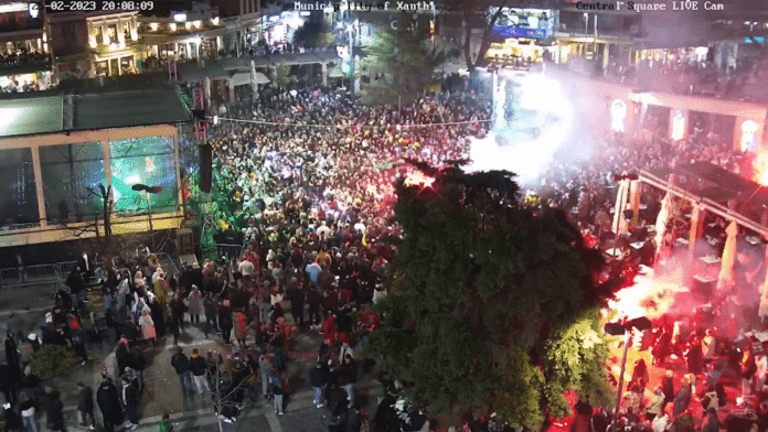 Ξάνθη: Χιλιάδες καρναβαλιστές έκαναν τη νύχτα ημέρα [ΒΙΝΤΕΟ]