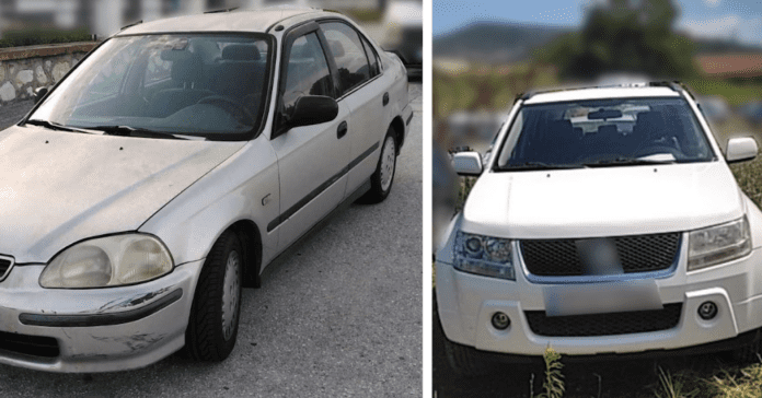Διακινητές με 2 αυτοκίνητα στην Εγνατία Ξάνθης – Κομοτηνής