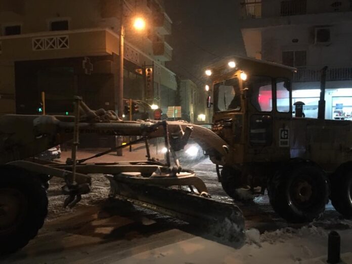 Ο Δήμος Ξάνθης για την έντονη χιονόπτωση - “Υπάρχει ικανή ποσότητα αλατιού”