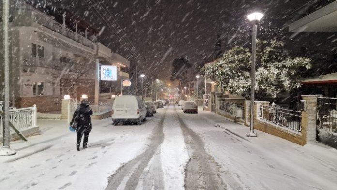 Η εικόνα του οδικού δικτύου στη Βόρεια Ελλάδα εξαιτίας της κακοκαιρίας