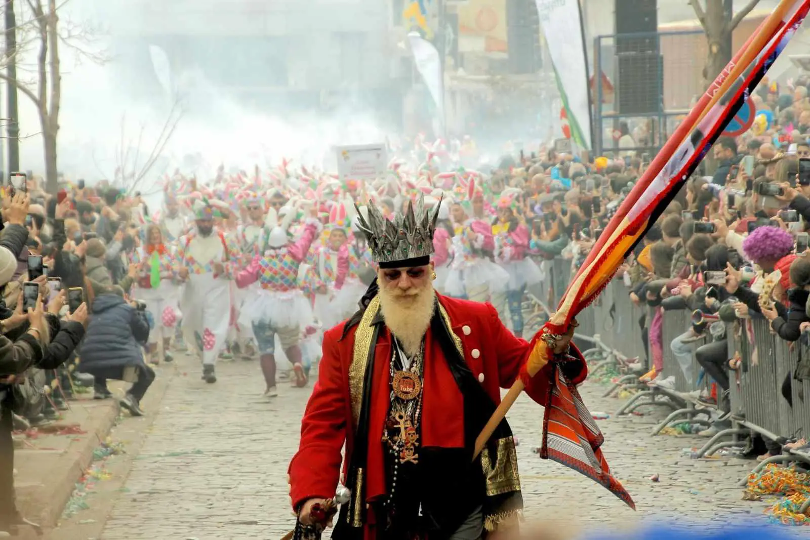 Ο «Βασιλιάς του Ξανθιώτικου Καρναβαλιού» στα Ραγκουτσάρια, στην Καστοριά - Ξανθιώτικο Καρναβάλι 2024