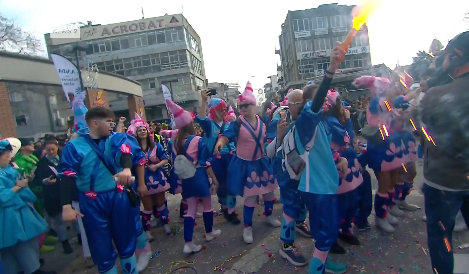 «Βούλιαξε» η Ξάνθη για τη μεγάλη καρναβαλική παρέλαση