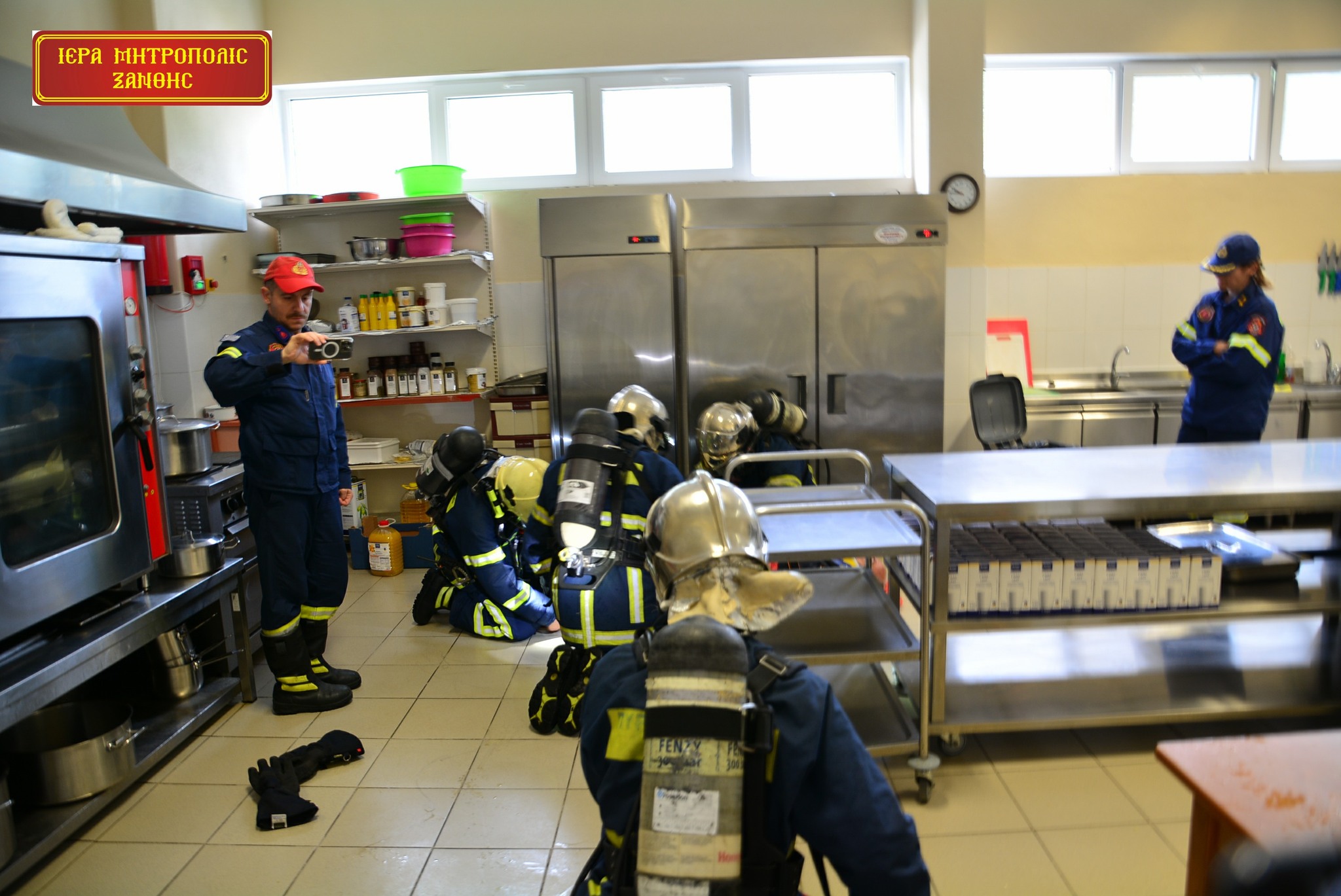 Ξάνθη: Άσκηση ετοιμότητας για πυρκαγιά στο Γηροκομείο της Μητρόπολης [ΦΩΤΟ]