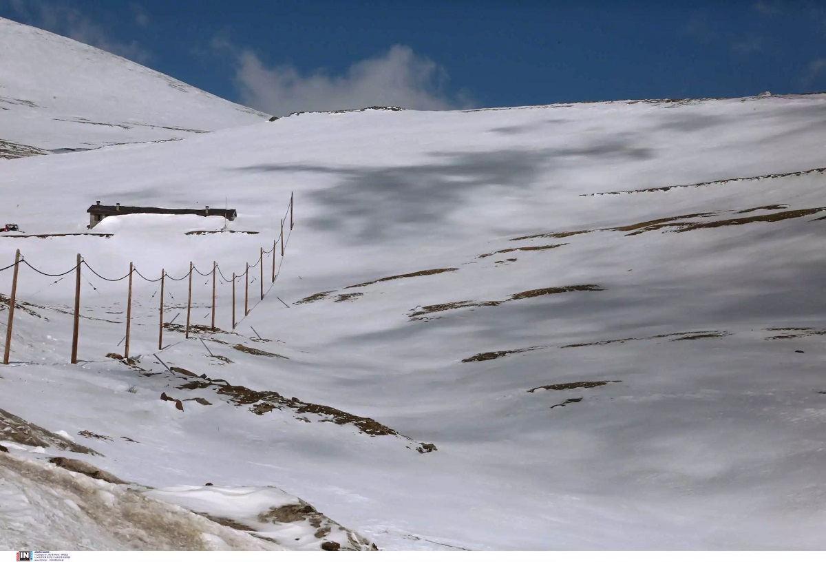 Πολύ μικρό το ποσοστό χιονοκάλυψης στην Ελλάδα τον φετινό χειμώνα